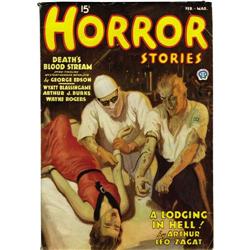 Pulp Horror Group (Popular, 1934-36). Included are Dime 