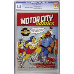 Motor City Comics #1 First Printing CGC FN+ 6.5 