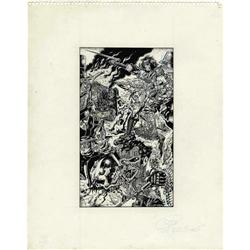 "S. Clay Wilson - Die Wilden Boys, page 132 Original Art "