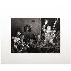 Jim Woodring - Seeing Things Illustration "Back Home" O 