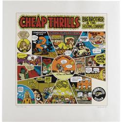Robert Crumb - Cheap Thrills Serigraph Print Artist's P 
