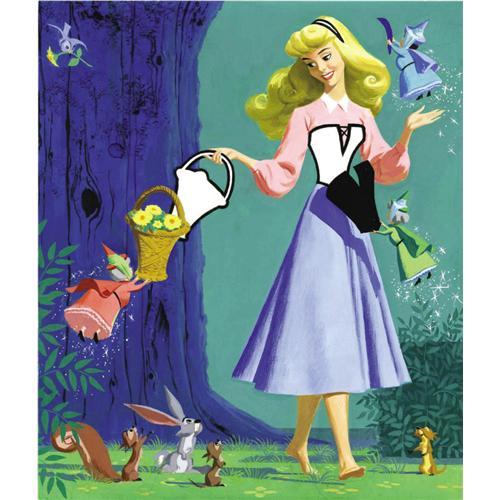 Sleeping Beauty - Children's Book Illustration Original