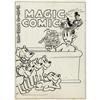 Image 1 : Joe Musial - Magic Comics Cover Original Art (David McK 