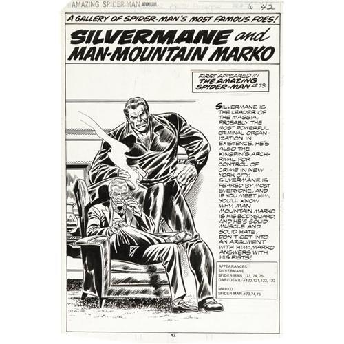 Keith Pollard Amazing SpiderMan Annual 13 Original Art