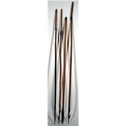 A COLLECTION OF FOUR CENTRAL AUSTRALIAN SPEAR TERMINALS