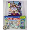 Image 1 : SEALED 2 MONOPOLY GAMES