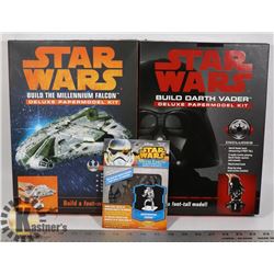 NEW (2) STAR WARS BUILD DELUXE