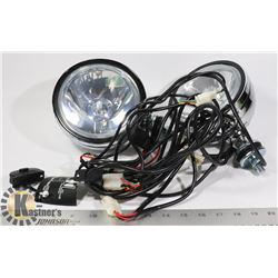 6" NEW DRIVING LIGHTS WITH  WIRING HARNESS