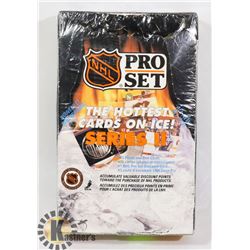 SEALED BOX OF NHL PRO SET SERIES II (1990)