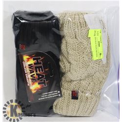 2PK LADIES HEAT WAVE MITTENS