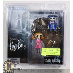 TIM BURTON CORPSE BRIDE BOY AND GIRL ACTION FIGURE