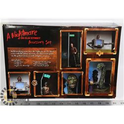 NIGHTMARE ON ELM STREET ACCESSORIES SET NEW NECA