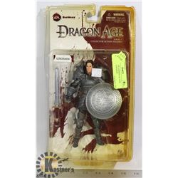 DRAGON AGE LOGHAN ACTION FIGURE NEWSPAPER