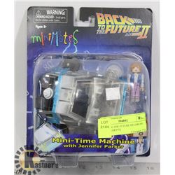 BACK TO THE FUTURE DELOREAN WITH MARTY