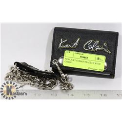 NEW JURT COBAIN WALLET WITH CHAIN