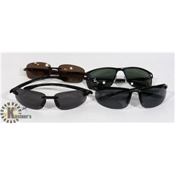 FLAT OF 2 POLARIZED EDDIE BAUER SUNGLASSES & MORE