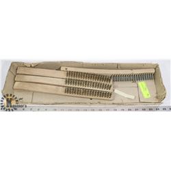 4 NEW WIRE BRUSHES