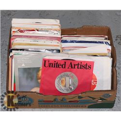 FLAT OF ASSORTED RECORDS