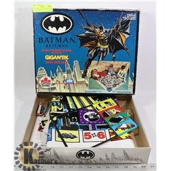 VINTAGE BATMAN GIGANTIC CRIME WAVE GAME