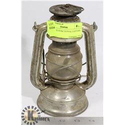 MINIATURE FUNCTIONAL LANTERN ANTIQUE