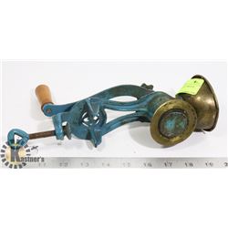 ANTIQUE PASTA MAKER ORNATE CAST