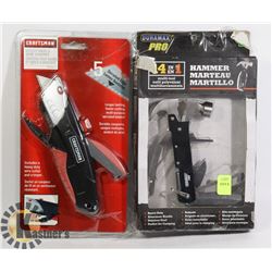 CRAFTSMAN UTILITY KNIFE/ WIRE STRIPPER SOLD WITH