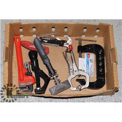 FLAT OF ASSORTED HAND TOOLS