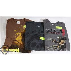 BUNDLE OF 3 SIZE SMALL POP CULTURE T-SHIRTS