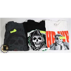 BUNDLE OF 3 SIZE SMALL POP CULTURE T-SHIRTS