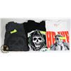 Image 1 : BUNDLE OF 3 SIZE SMALL POP CULTURE T-SHIRTS