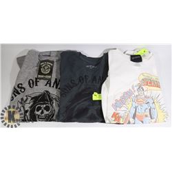 BUNDLE OF 3 SIZE SMALL POP CULTURE T-SHIRTS