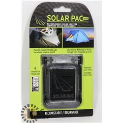 NEW LED SOLAR POWER RECHARGEABLE LANTERN
