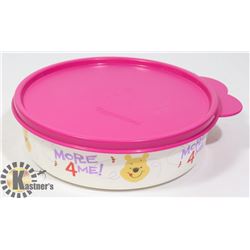 VINTAGE WINNIE THE POOH TUPPERWARE CONTAINER