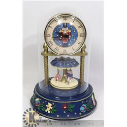 MUSICAL NUTCRACKER ANNIVERSARY CLOCK
