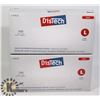 Image 1 : TWO BOXES OF DISTECH CLEAR VINYL MEDICAL