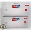 Image 1 : TWO BOXES OF DISTECH CLEAR VINYL MEDICAL