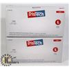 Image 1 : TWO BOXES OF DISTECH CLEAR VINYL MEDICAL