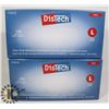Image 1 : TWO BOXES OF DISTECH CLEAR VINYL MEDICAL