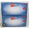Image 1 : TWO BOXES OF DISTECH CLEAR VINYL MEDICAL