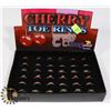 Image 1 : RETAIL DISPLAY OF CHERRY TOE RINGS