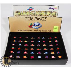 RETAIL DISPLAY OF SHAG WEAR CHARMING PORCUPINE