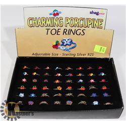 RETAIL DISPLAY OF SHAG WEAR CHARMING PORCUPINE