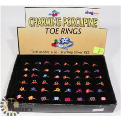 RETAIL DISPLAY OF SHAG WEAR CHARMING PORCUPINE