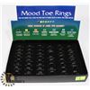 Image 1 : RETAIL DISPLAY OF MOOD TOE RINGS