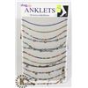 Image 1 : RETAIL DISPLAY OF SHAG WEAR ANKLETS