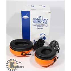 H1 HIGH VIZ  PERFORMANCE SERIES EARMUFF