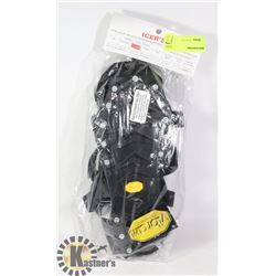 PAIR OF ICERS OVERSHOE GRIPS SIZE LARGE