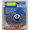 Image 1 : WALTER WIRE WHEEL BRUSH; MSRP $46