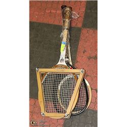VINTAGE RACKETS (3)