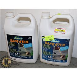 TWO 4L JUGS OF SAFE ETCH